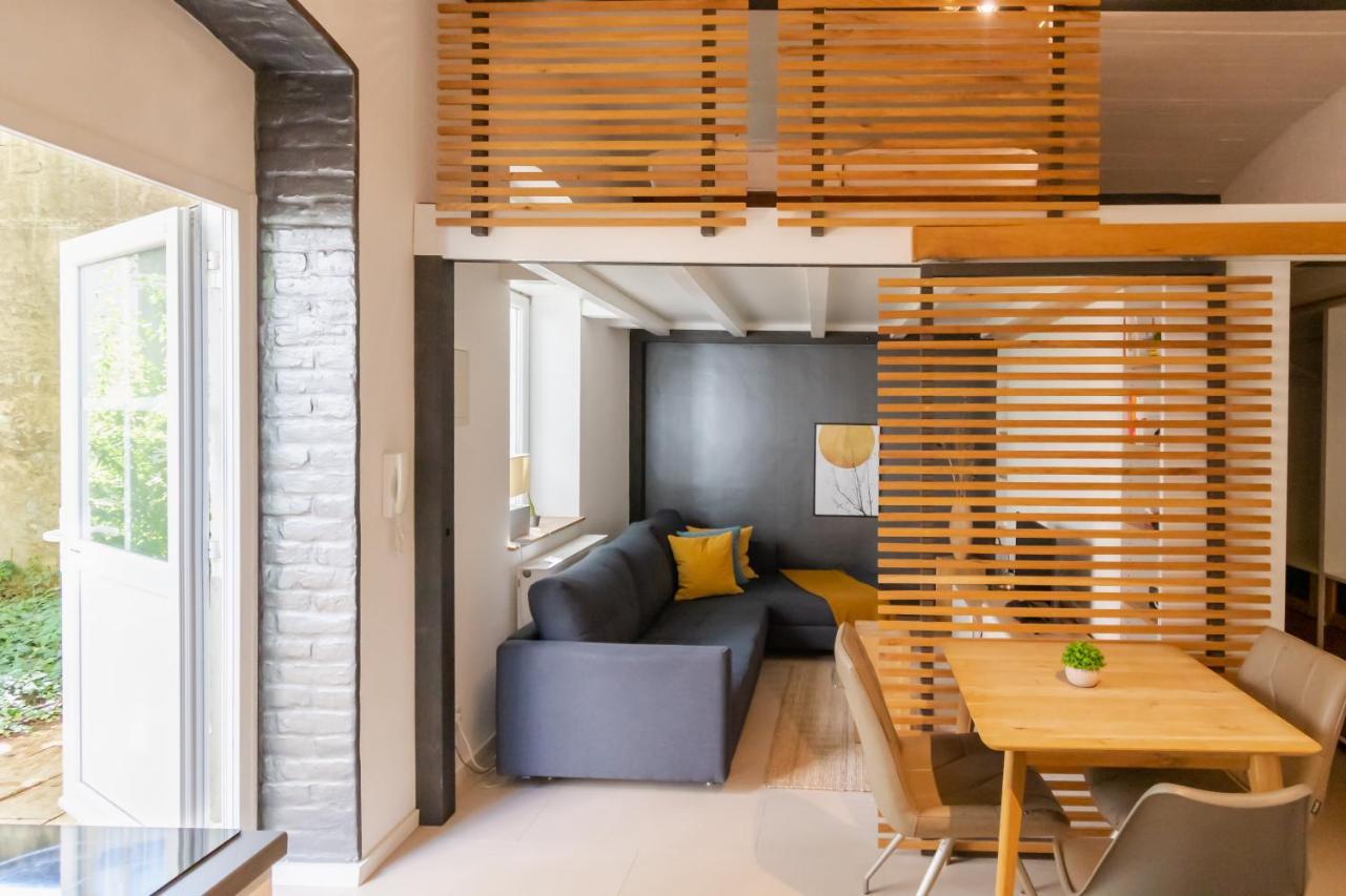 Homebydoni - Kueche I Terrasse I 500 Mbits Wifi I Design Loft Nahe Rmcc & Staatstheater Wiesbaden Eksteriør bilde