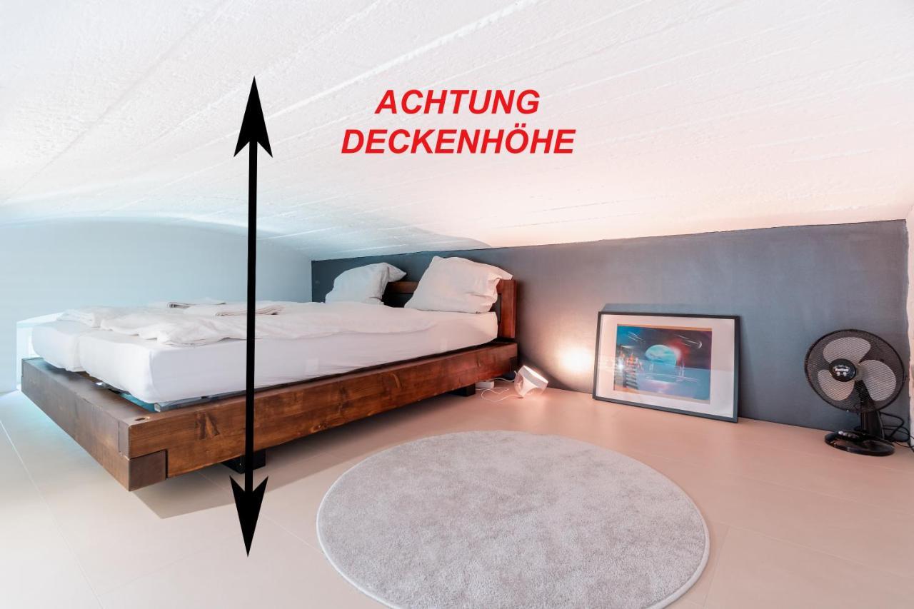 Homebydoni - Kueche I Terrasse I 500 Mbits Wifi I Design Loft Nahe Rmcc & Staatstheater Wiesbaden Eksteriør bilde