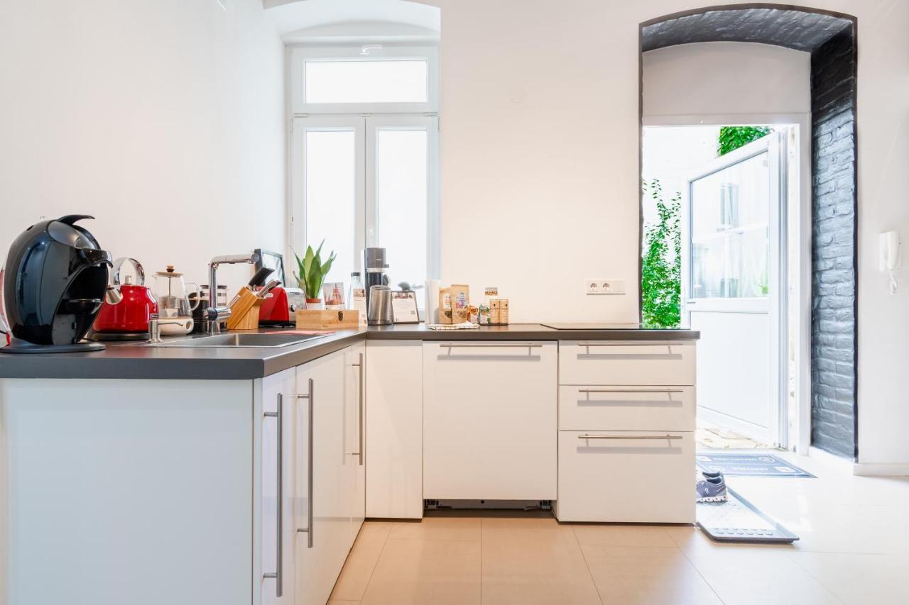 Homebydoni - Kueche I Terrasse I 500 Mbits Wifi I Design Loft Nahe Rmcc & Staatstheater Wiesbaden Eksteriør bilde