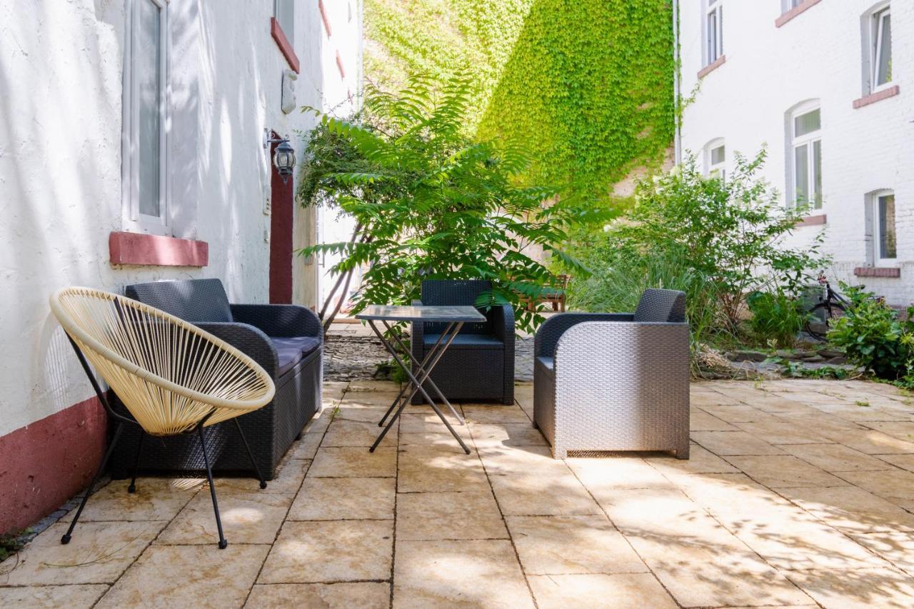 Homebydoni - Kueche I Terrasse I 500 Mbits Wifi I Design Loft Nahe Rmcc & Staatstheater Wiesbaden Eksteriør bilde